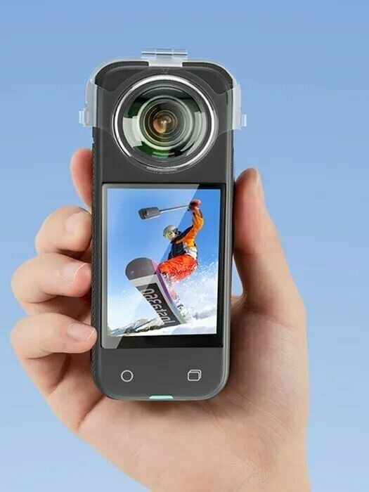 Прозрачная защита линз для экшн-камеры Insta360 X3