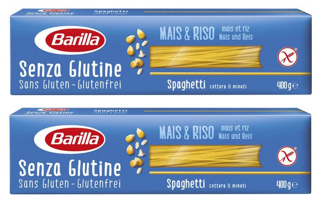 Макаронные изделия Barilla Spaghetti без глютена, 400 г 2 пачки