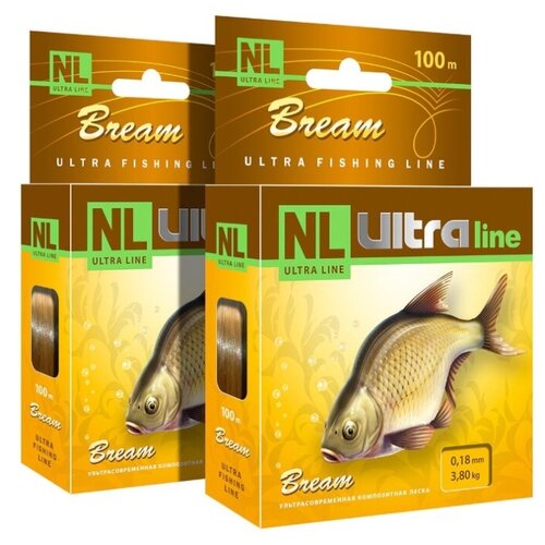 фото Леска nl ultra bream (лещ) aqua