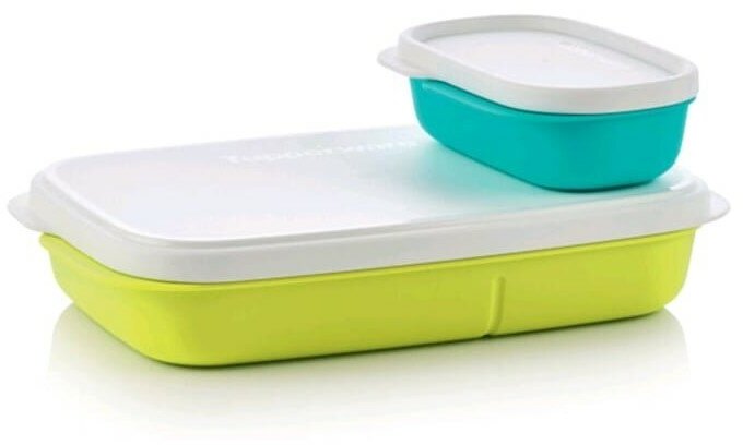 Коонтейнер "Два в одном" Tupperware, 590 и 120 мл - фотография № 8