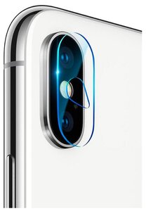 Фото Защитное стекло для камеры iPhone X/XS/XS Max Baseus Camera Lens Glass Film (SGAPIPHX-JT02)