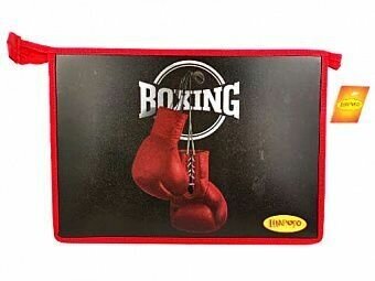 Папка для тетрадей 1отд. BOXING А4 на молнии