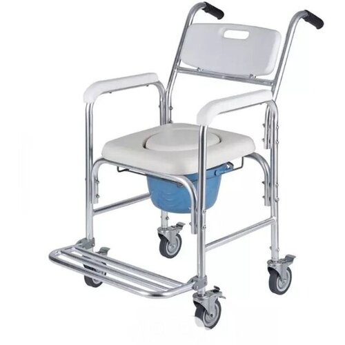 Кресло-туалет для инвалидов и пожилых людей Ivalga (на колесах)