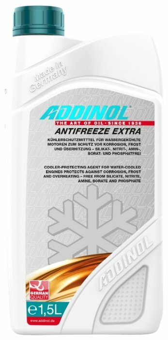 Антифриз ADDINOL Antifreeze Extra ASTM D 4985; SAE J 1034 1,5л