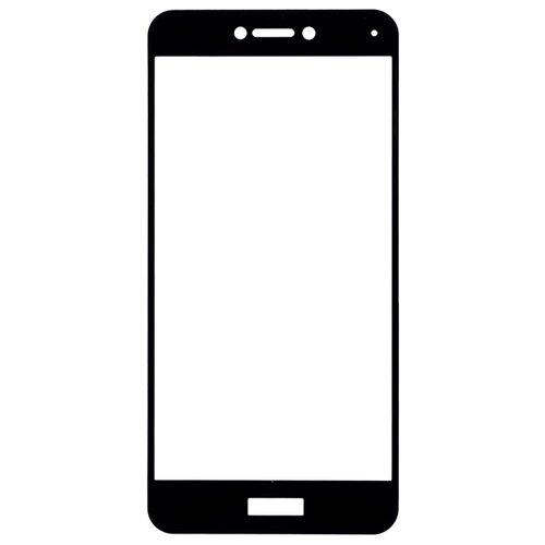 RE:PA Защитное стекло на весь экран полноклеевое для Huawei Honor 8 Lite / P8 Lite (2017) черное