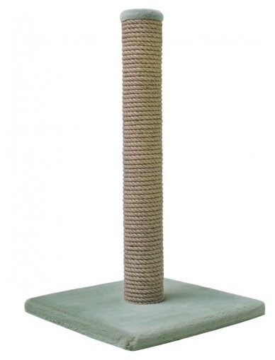 Когтеточка столбик «Коффчег» для кошек искусственный мех экстра 35х35х60 Кроко