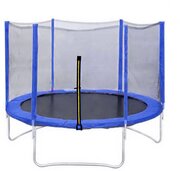 Батут DFC Trampoline Fitness 16FT-TR-B с сеткой, диаметр 488 см,