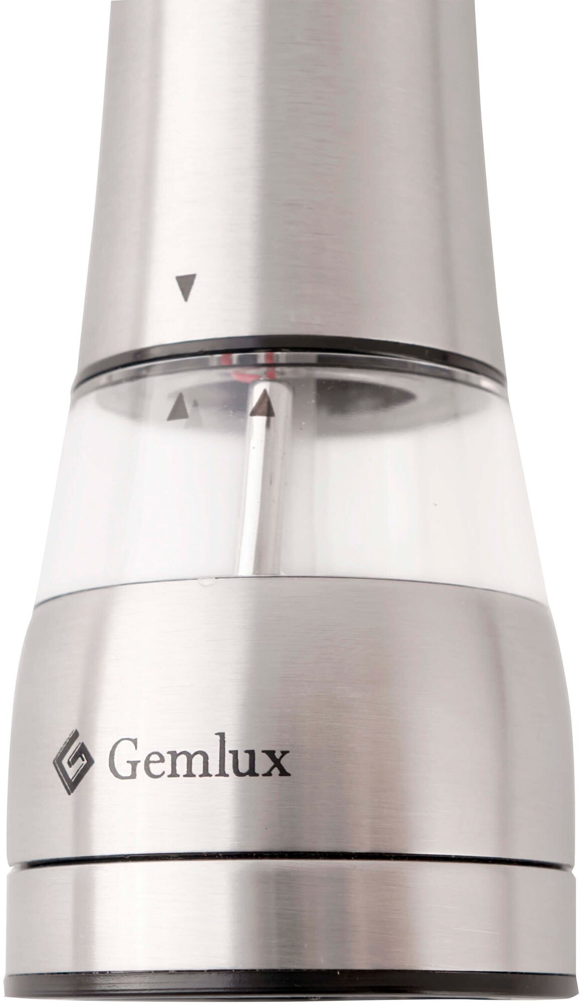 Gemlux Электрическая мельница для соли/перца GL-PG-002, серебристый .