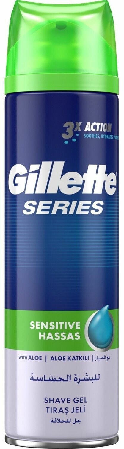 Пена для бритья Series Sensitive Gillette, 200 мл