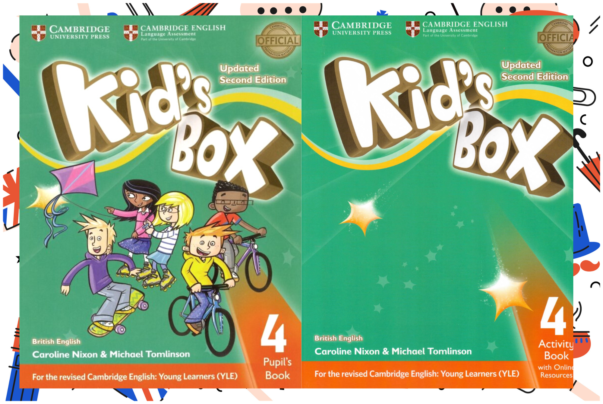 Kid's Box 4 Pupil's Book + Activity Book + CD / Updated second edition