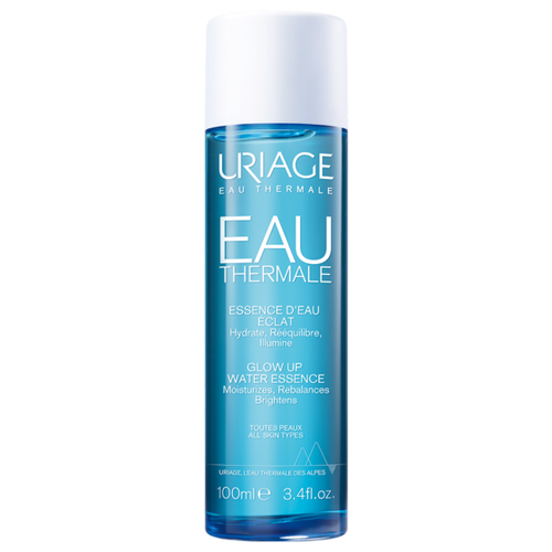 Uriage Eau Thermale Glow Up Water Essence Увлажняющая эссенция для лица придающая сияние коже, 100 мл uriage увлажняющая эссенция придающая сияние коже 100 мл uriage eau thermale