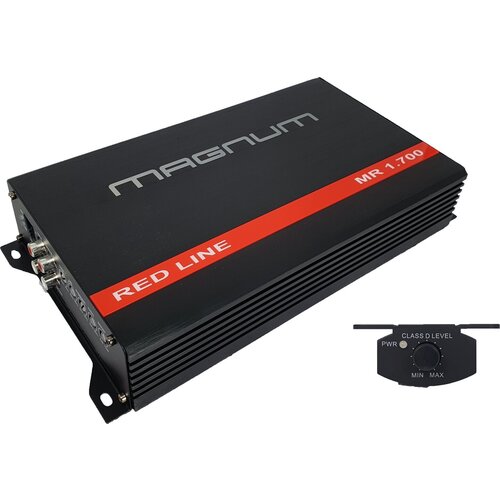 Автомобильный усилитель 1 канал 700w MAGNUM RED LINE MR 1.700