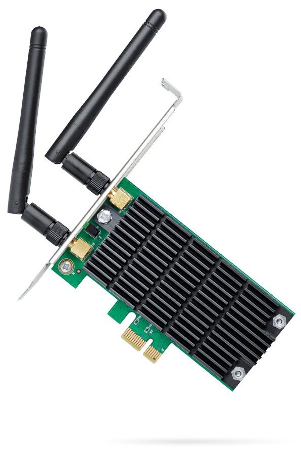 Адаптер Wi-Fi/ AC1200 Wi-Fi PCI Express Adapter, 867Mbps at 5GHz + 300Mbps at 2.4GHz, Beamforming