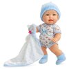 Кукла Berjuan Andrea в голубом боди, 38 см, 3127 - изображение