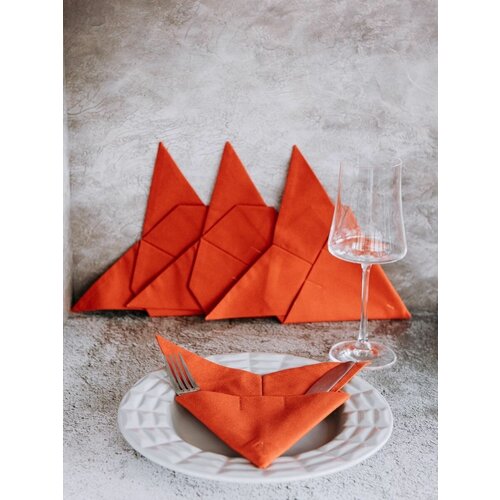 Конверт текстильный под приборы 4 шт.