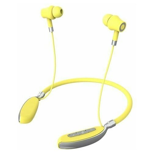 Наушники - гарнитура bluetoothKADUM KD-384BT Желтые 79800₽