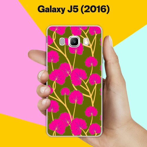 Силиконовый чехол на Samsung Galaxy J5 (2016) Узор 50 / для Самсунг Галакси Джи 5 2016 силиконовый чехол на samsung galaxy j5 2016 набор 11 для самсунг галакси джи 5 2016