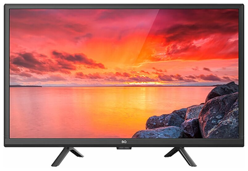 Телевизор 24" BQ 2407B Black/HD READY/50Hz/DVB-T/DVB-T2/DVB-C/DVB-S2/USB/