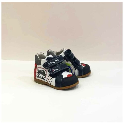 фото Ботинки демисезонные для мальчика (размер: 18), арт. 10081-2, цвет мультиколор kapika