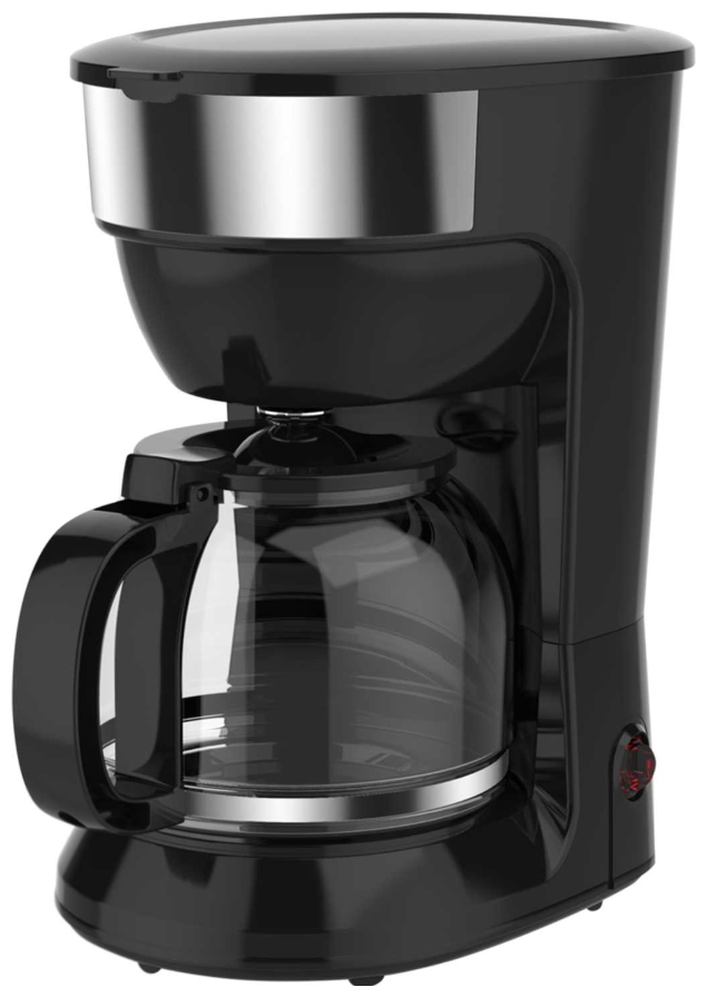 Электрическая кофеварка HOMECLUB CM1091DA-CB цвет черный