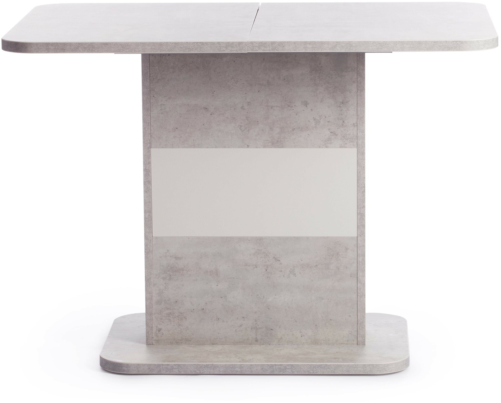 Стол обеденный TetChair SMART белый бетон, белый