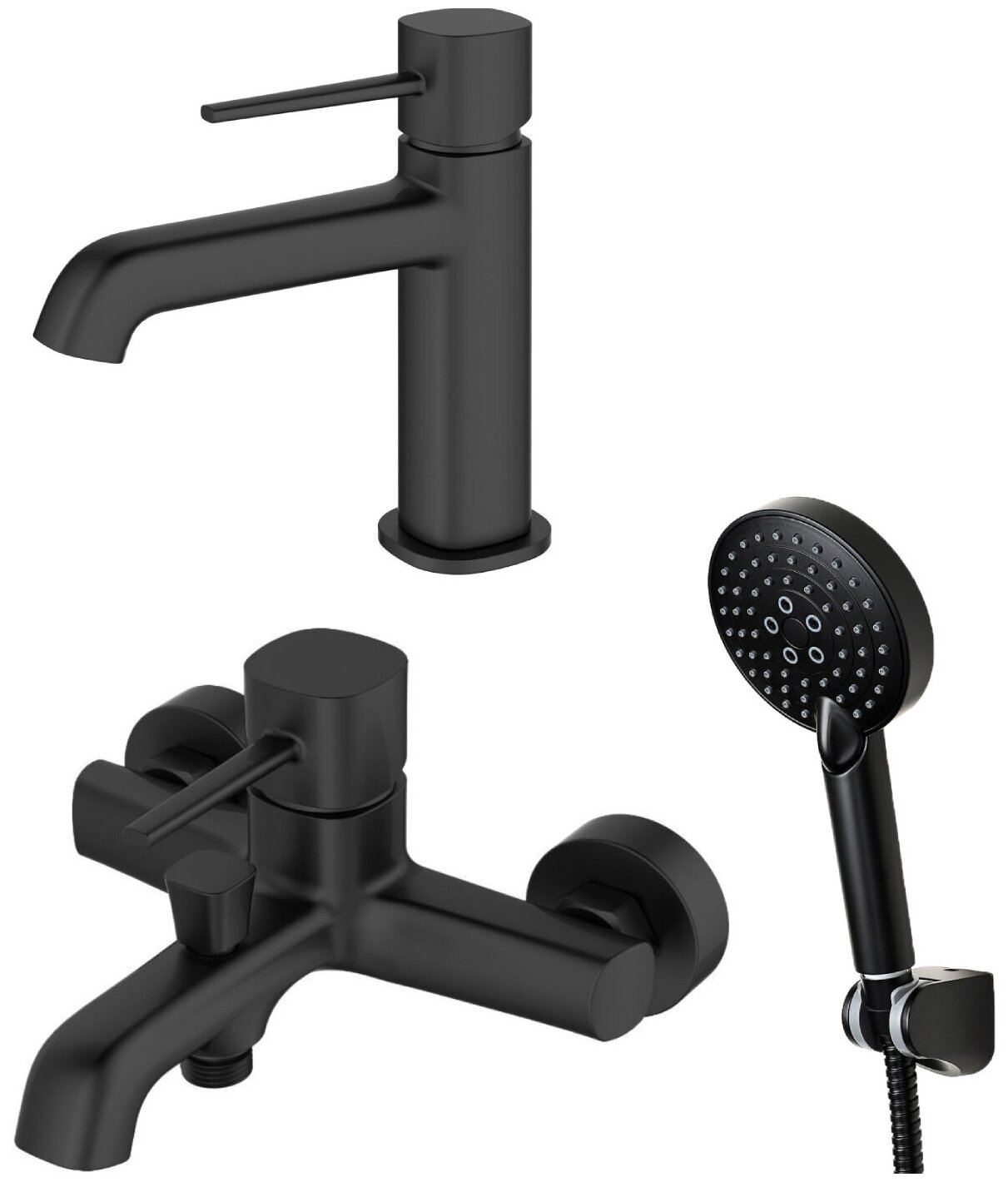 Orange M05-311b душевая система, черная