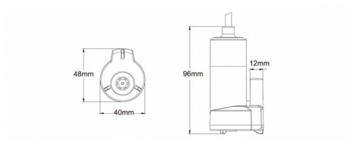 Погружной насос 12 л/мин 12В - фотография № 5