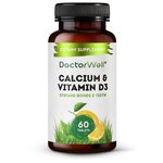 DoctorWell Calcium+Vitamin D3 капс. №60 (лимон) - изображение