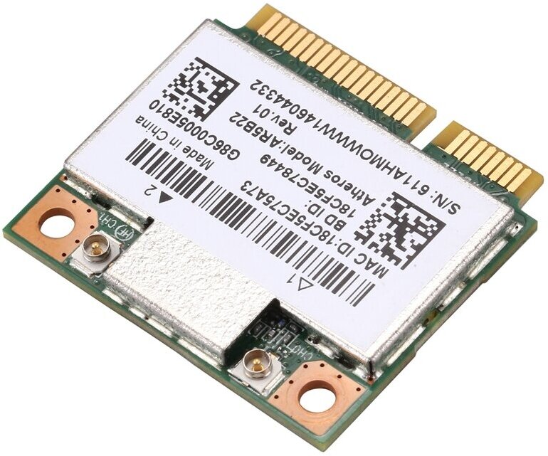 Двухдиапазонная M2 Wi-Fi-карта Qualcomm Atheros AR5B22 2,4/5 ГГц 802.11Ac / Bluetooth 4,0 Беспроводная WLAN-карта плата / M2 Wi-Fi adapter