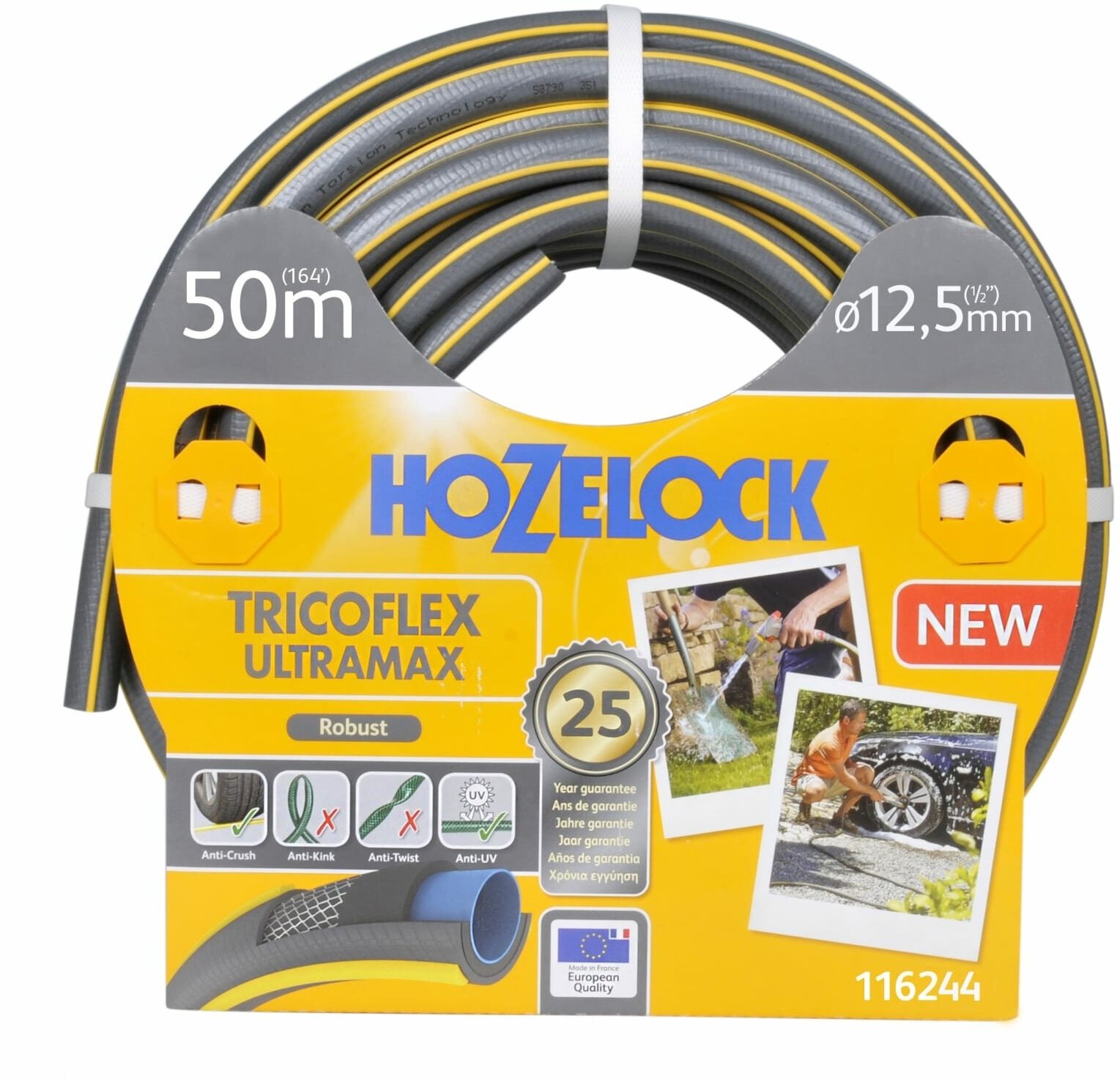 Шланг HoZelock TRICOFLEX ULTRAmAX 12.5 мм, 50 м 116244