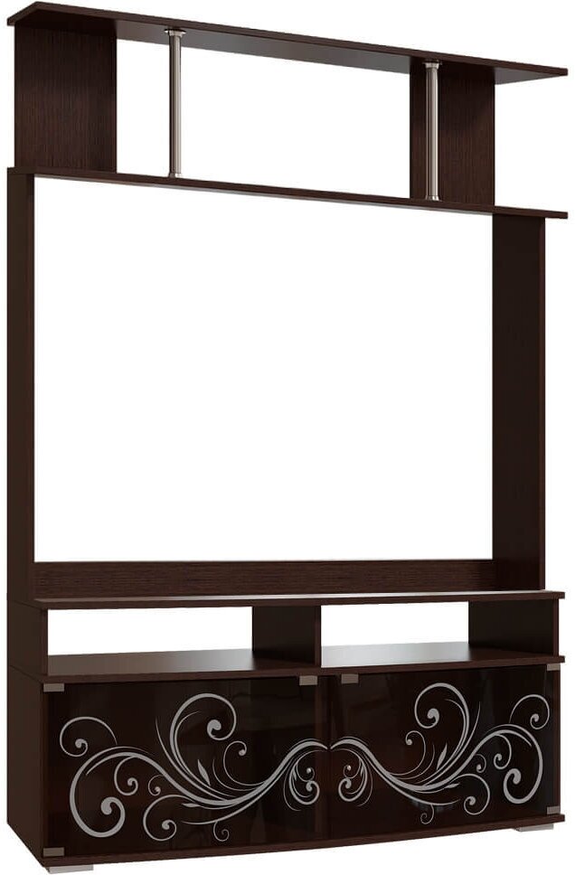 фото Стенка для гостиной BTS Флоренция Венге / Дуб Атланта