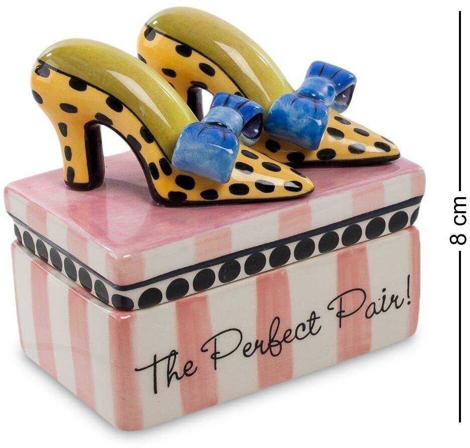 Шкатулка Туфельки  Pavone  A919421 Pavone  Керамика  Для украшений
