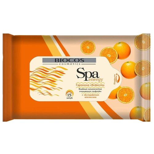фото Влажные салфетки biocos spa