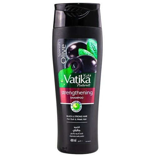 Шампунь аюрведический Dabur Vatika Naturals STRENGTHENING для слабых и ломких волос 400 мл