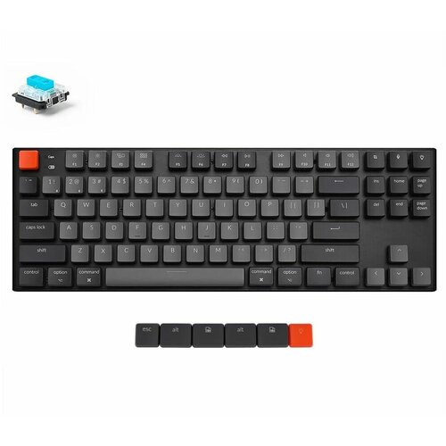 Клавиатура Keychron K1SE Wireless (Blue Switch) RGB Black клавиатура keychron k3 pro wireless blue switch rgb black