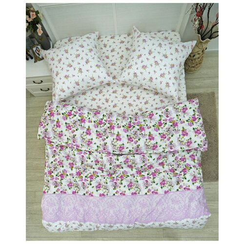 розовый, белый