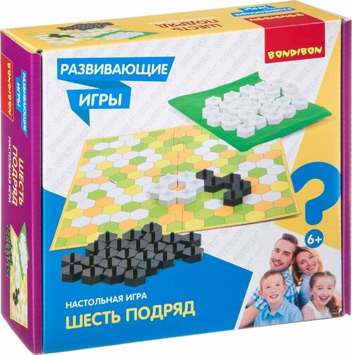 Настольная игра Bondibon Шесть подряд