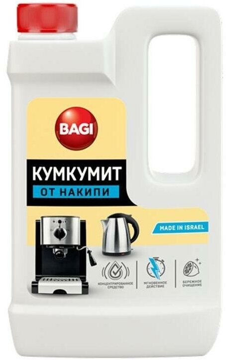 Средство для удаления накипи Bagi "Кумкумит", жидкость, 550мл (330694), 12шт.