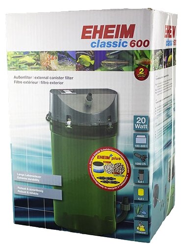 Внешний фильтр EHEIM CLASSIC 2217050 (до 600 л) с био наполнителем - фотография № 3