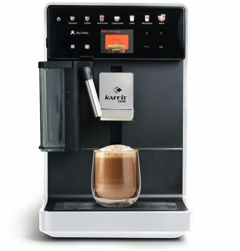 Автоматическая кофемашина Kaffit A5 White - фотография № 1