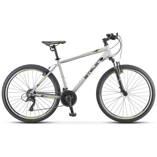 Горный велосипед Stels Navigator 590 V K010 (2023) 20 Серо-салатовый (176-186 см)