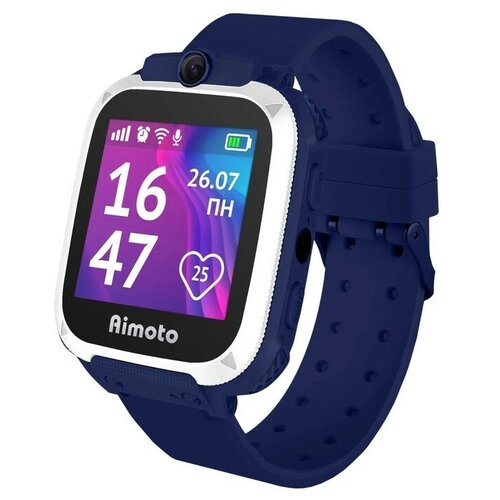 Детские смарт-часы Aimoto Element 144 TN 2G камера звонок геозоны SOS синий 263100₽