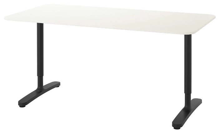 Письменный стол IKEA Бекант — 8 цветов — купить по выгодной цене на Яндекс.Маркете