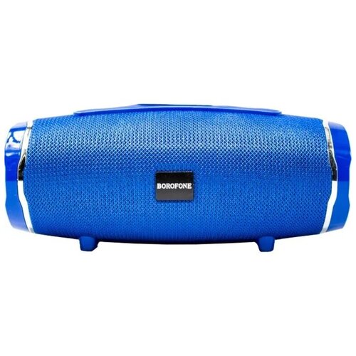 Портативная акустика BOROFONE BR3 Rich sound металл пластик microSD цвет синий 6931474715593 125900₽