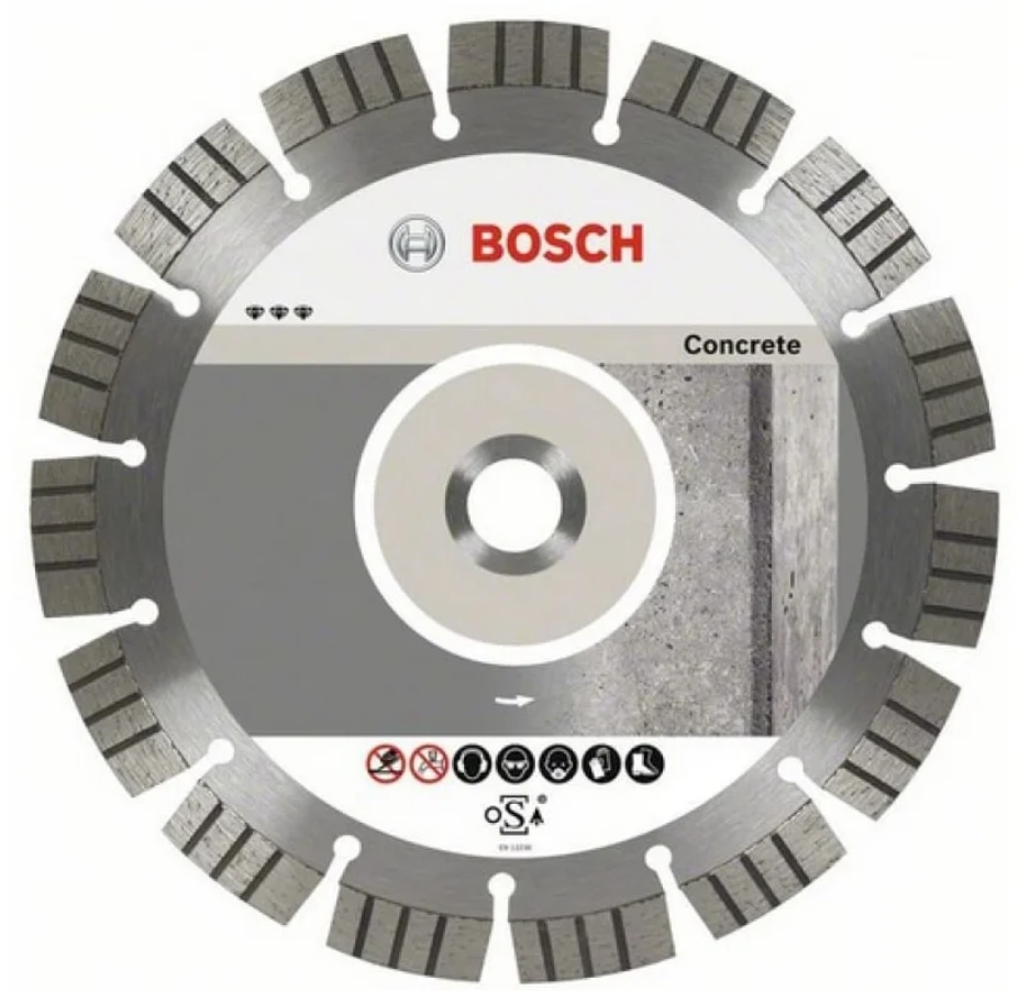 Диск алмазный Best for Concrete 22,23х180 мм Bosch 2608602654