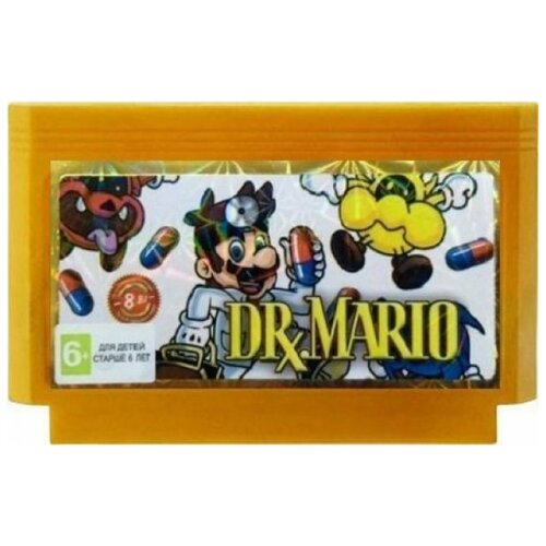 Доктор Марио (DR. Mario) (8 bit) английский язык сборник игр 7 в 1 a 7в1 mario все марио 8 bit английский язык