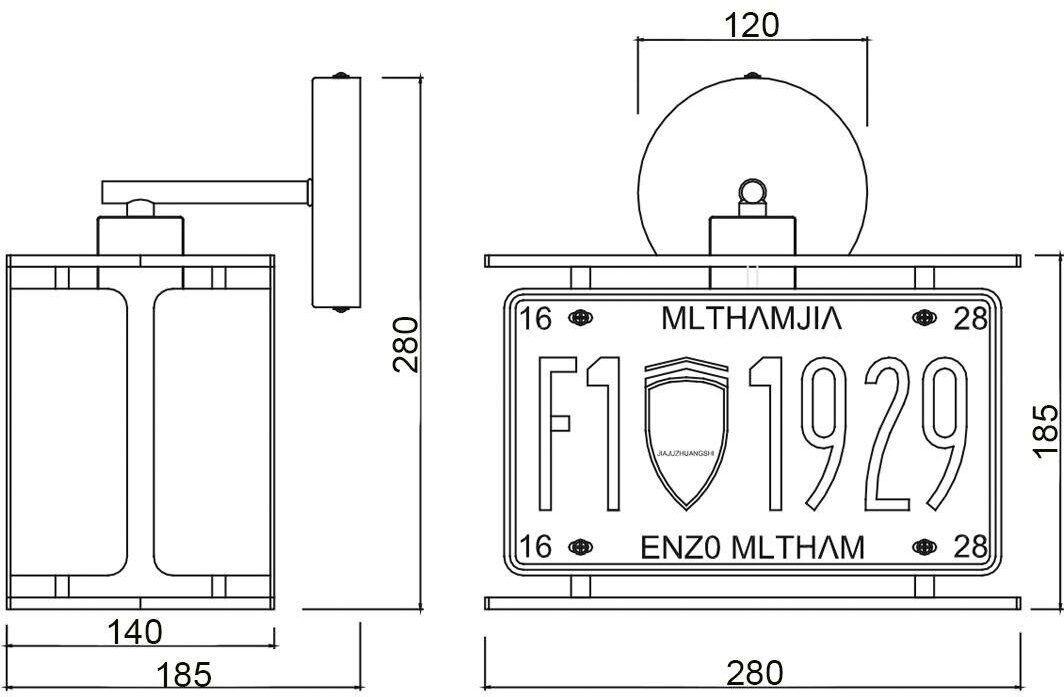 Бра Vele Luce BOOM 583 VL6372W11 - фото №2