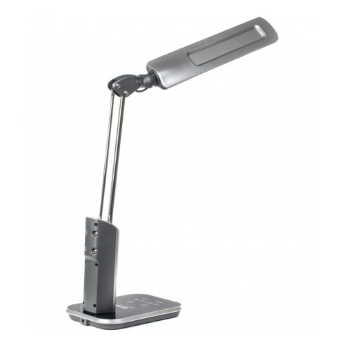 фото Настольная лампа светодиодная uniel tld-515 silver, 9 вт