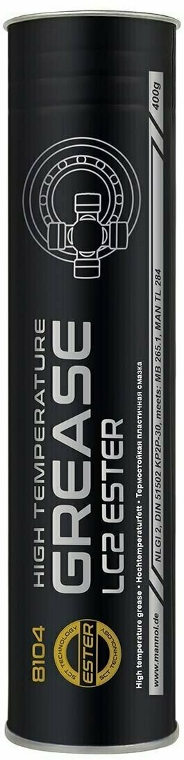 фото Смазка противозадирная термостойкая Mannol High Temperature Grease LC-2 (синяя) (400гр) 8029