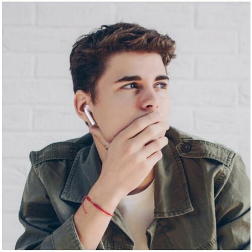 Гарнитура вкладыши Bluetooth Hoco EW01 Plus White 168600₽